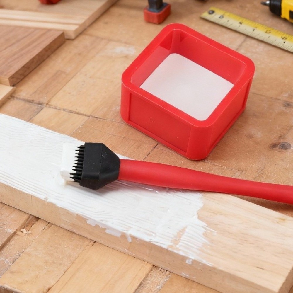 Woodworking Glue - Pincel de silicona con tapa sellable,