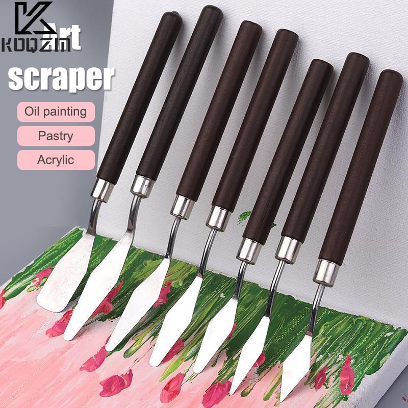 Drawknife Blade - Kit de espátula de acero inoxidable,