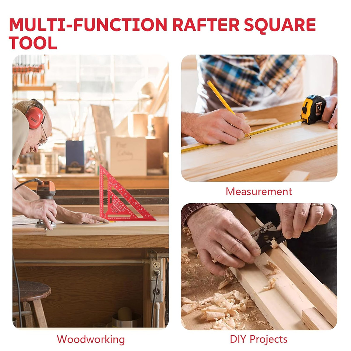 Regla Triangular de Alta Preci - Woodworking Workshop reseña y precio