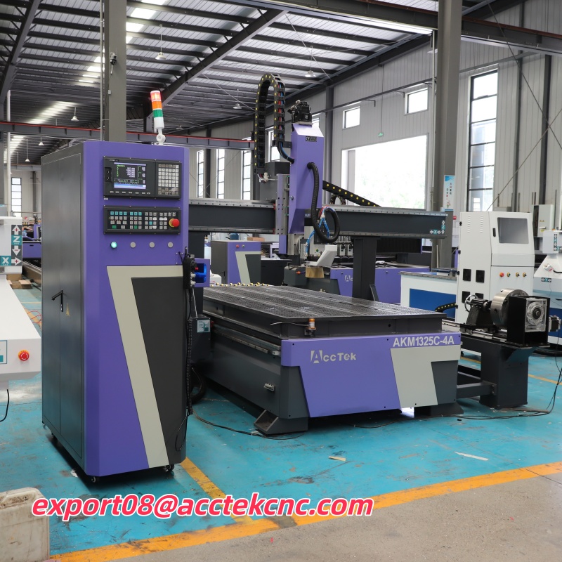 Máquina de Grabado CNC de 4 Ej - Woodworking Machinery For Sale reseña y precio