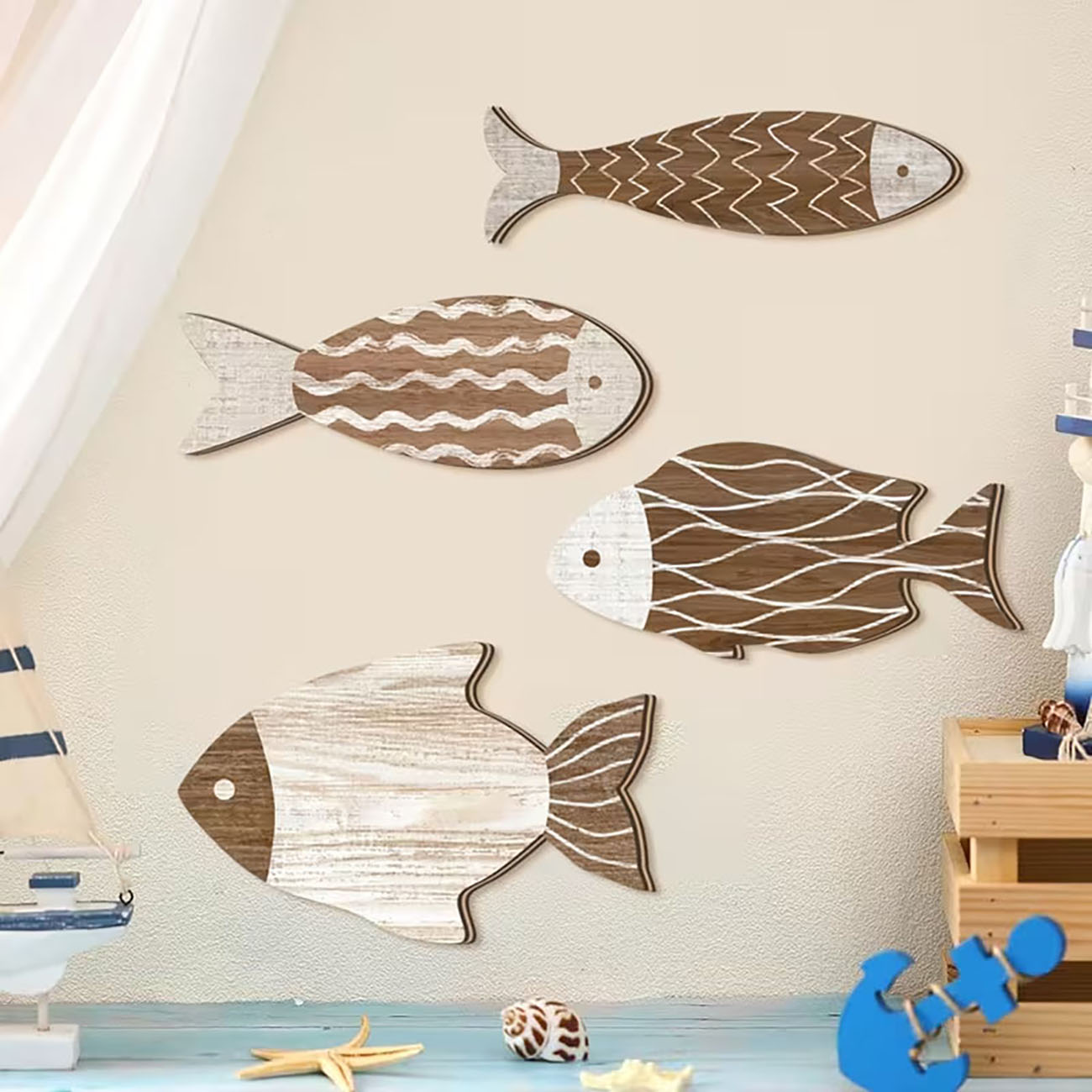 Un conjunto de 4 decoraciones  - Woodworking Glue reseña y precio