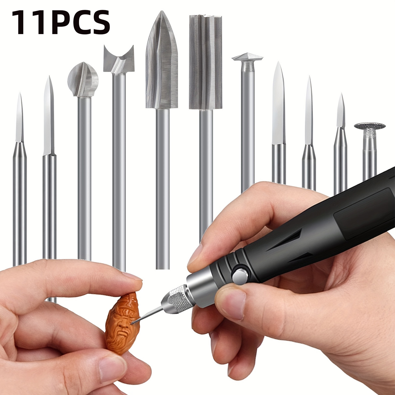 Juego de 11 Brocas de Grabado  - Wood Chisel Set reseña y precio