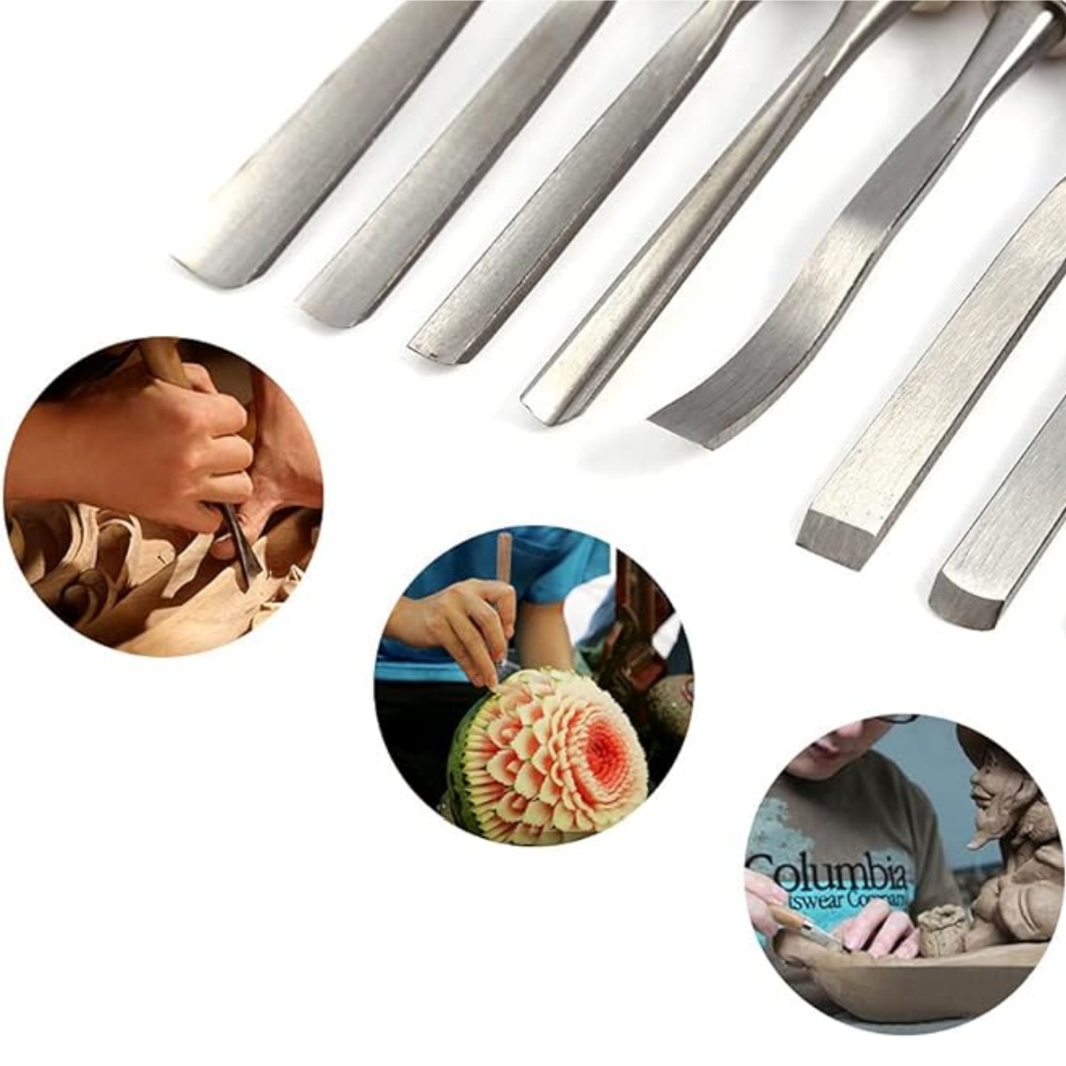 Juego de 12 cinceles de madera - Wood Chisel Set reseña y precio